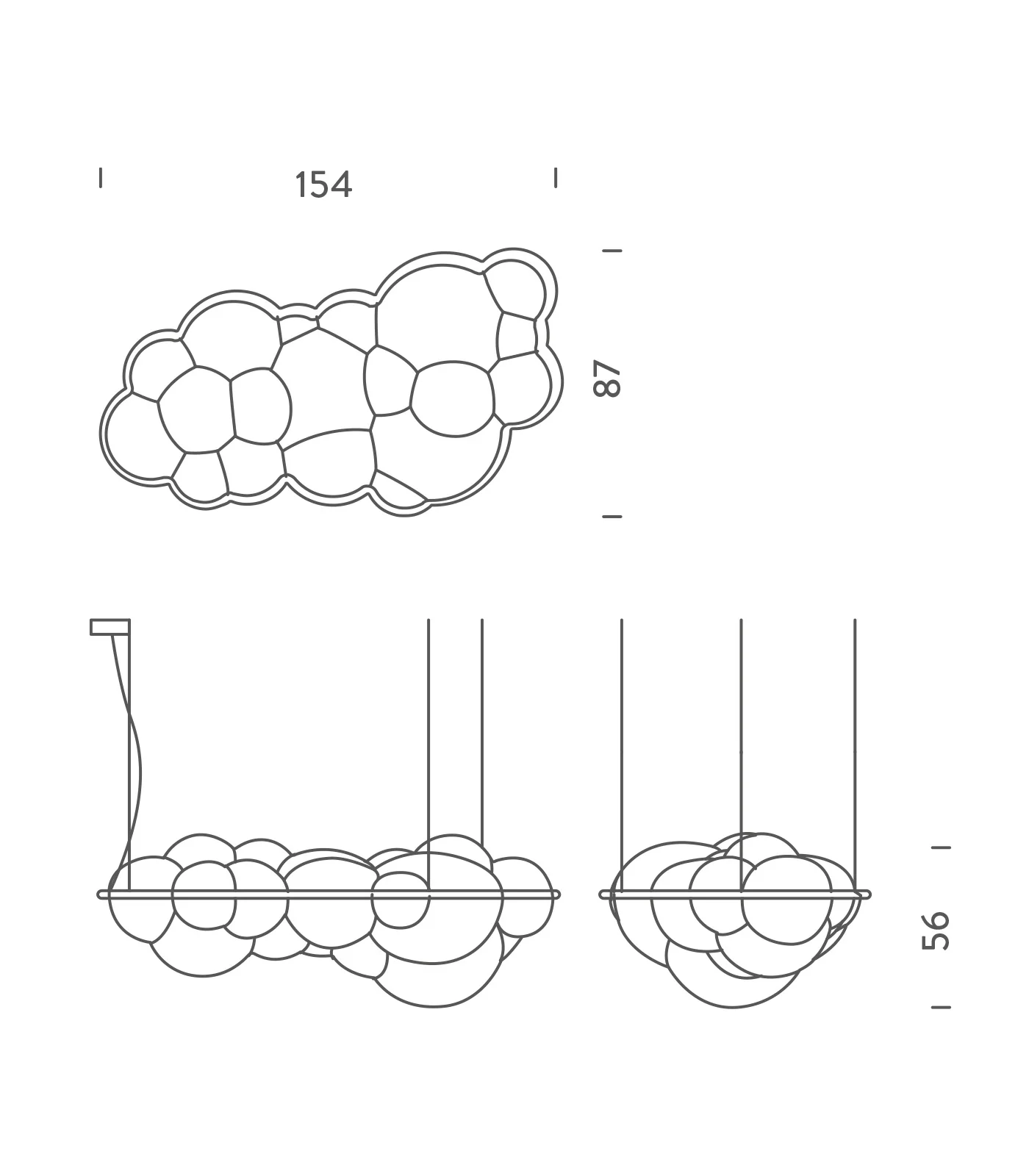 Nuvola Pendant Light - Image 6
