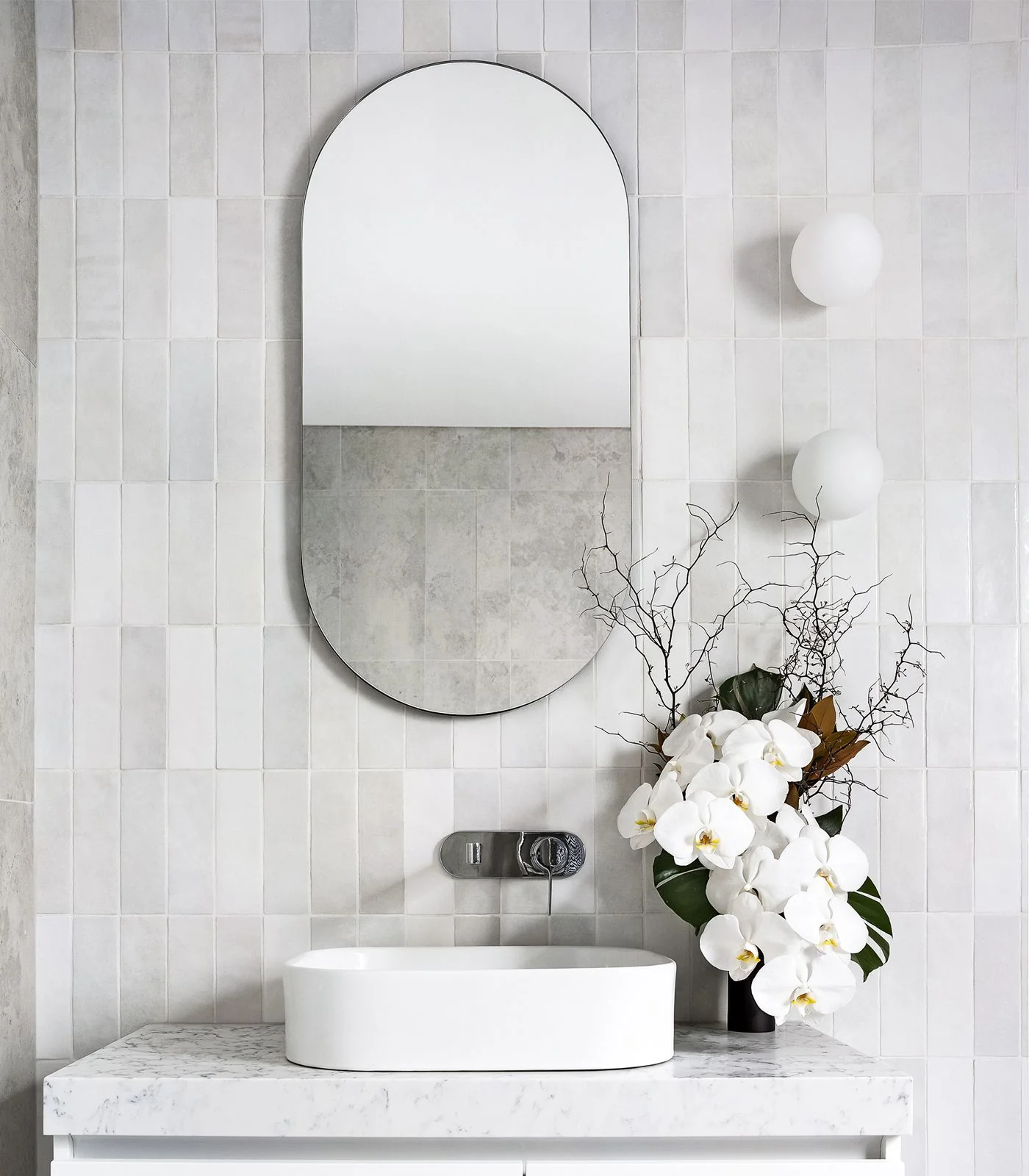 Orb Mirror Wall Light - Image 4