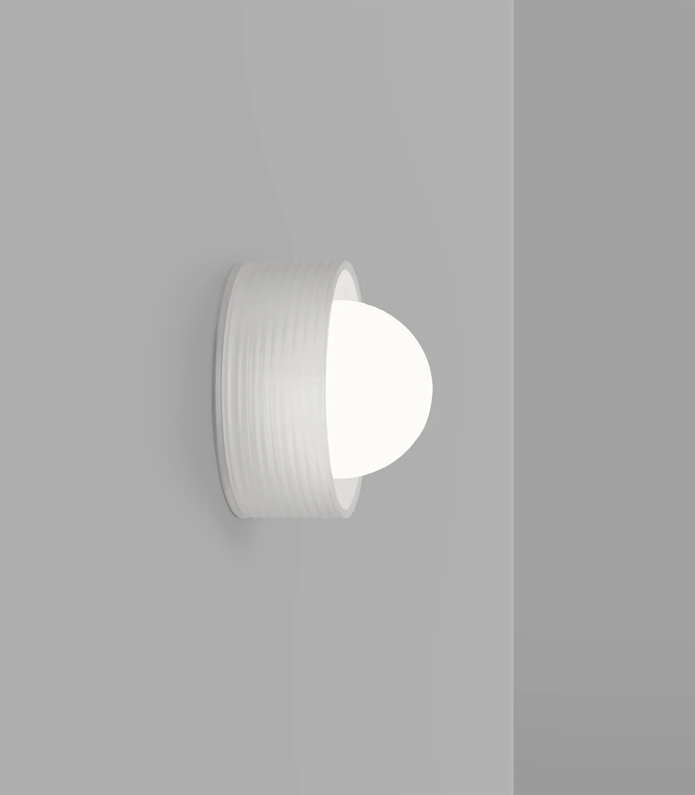 Orb Sur Ribbed Wall Light - Image 9