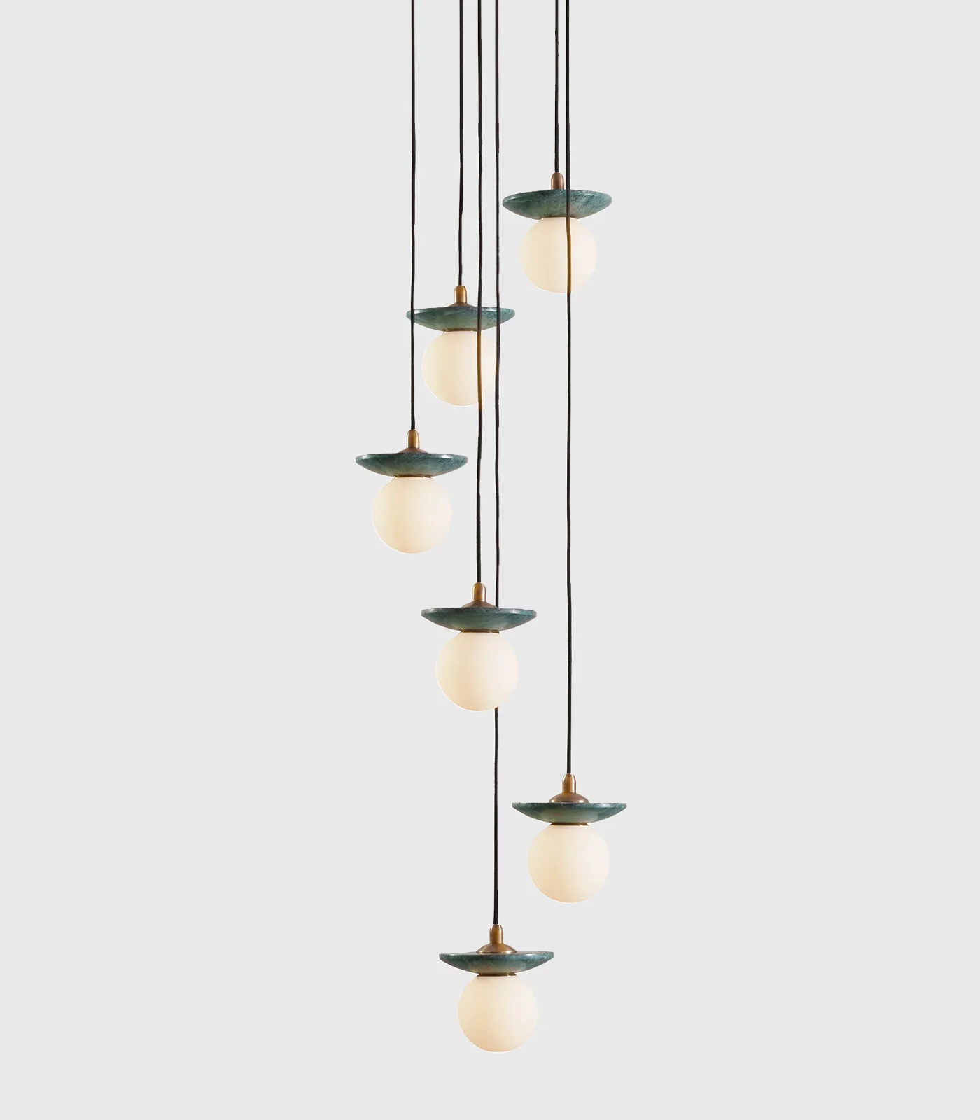 Orbit Stone 6lt Pendant Light - Image 11