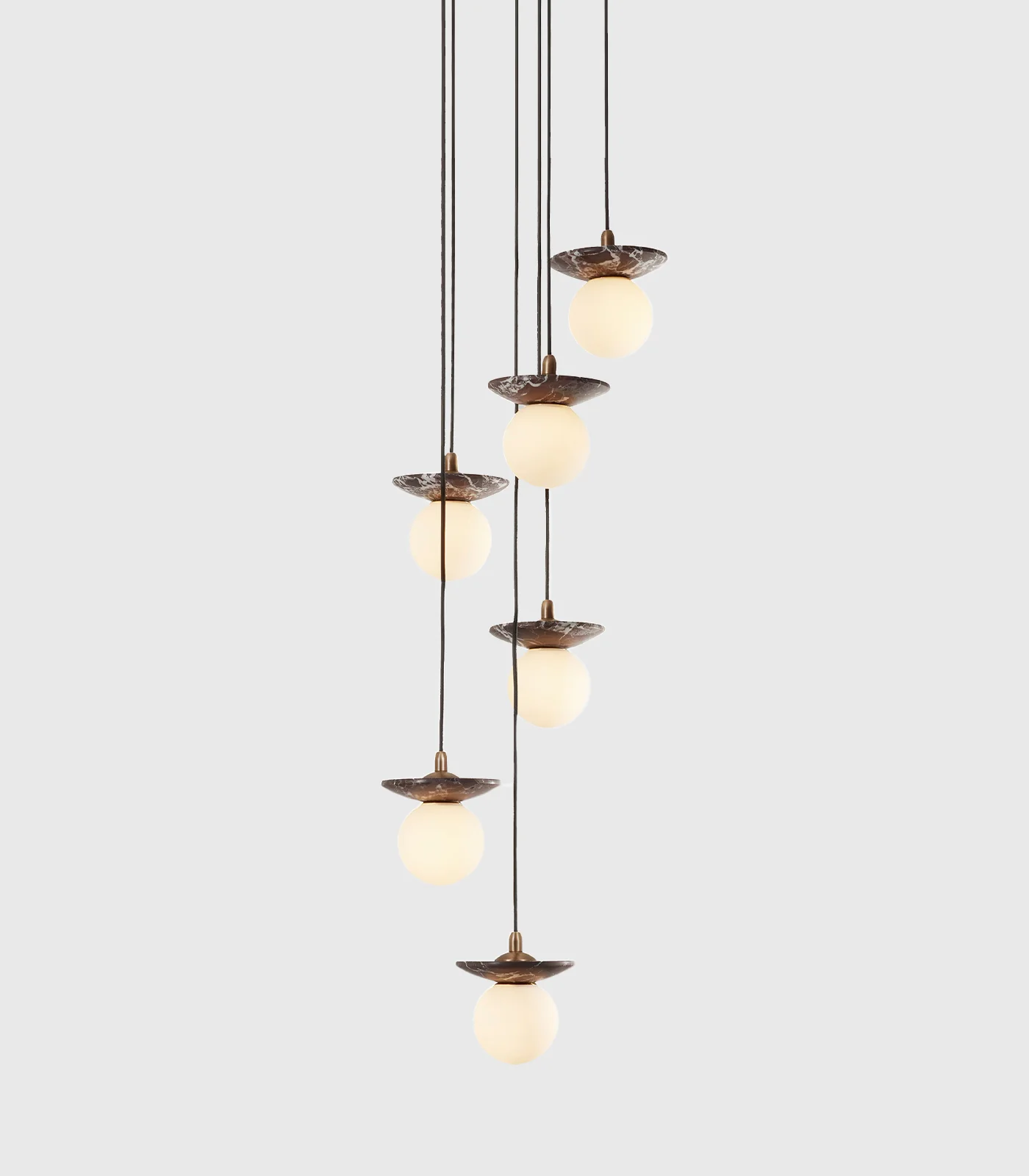 Orbit Stone 6lt Pendant Light - Image 13
