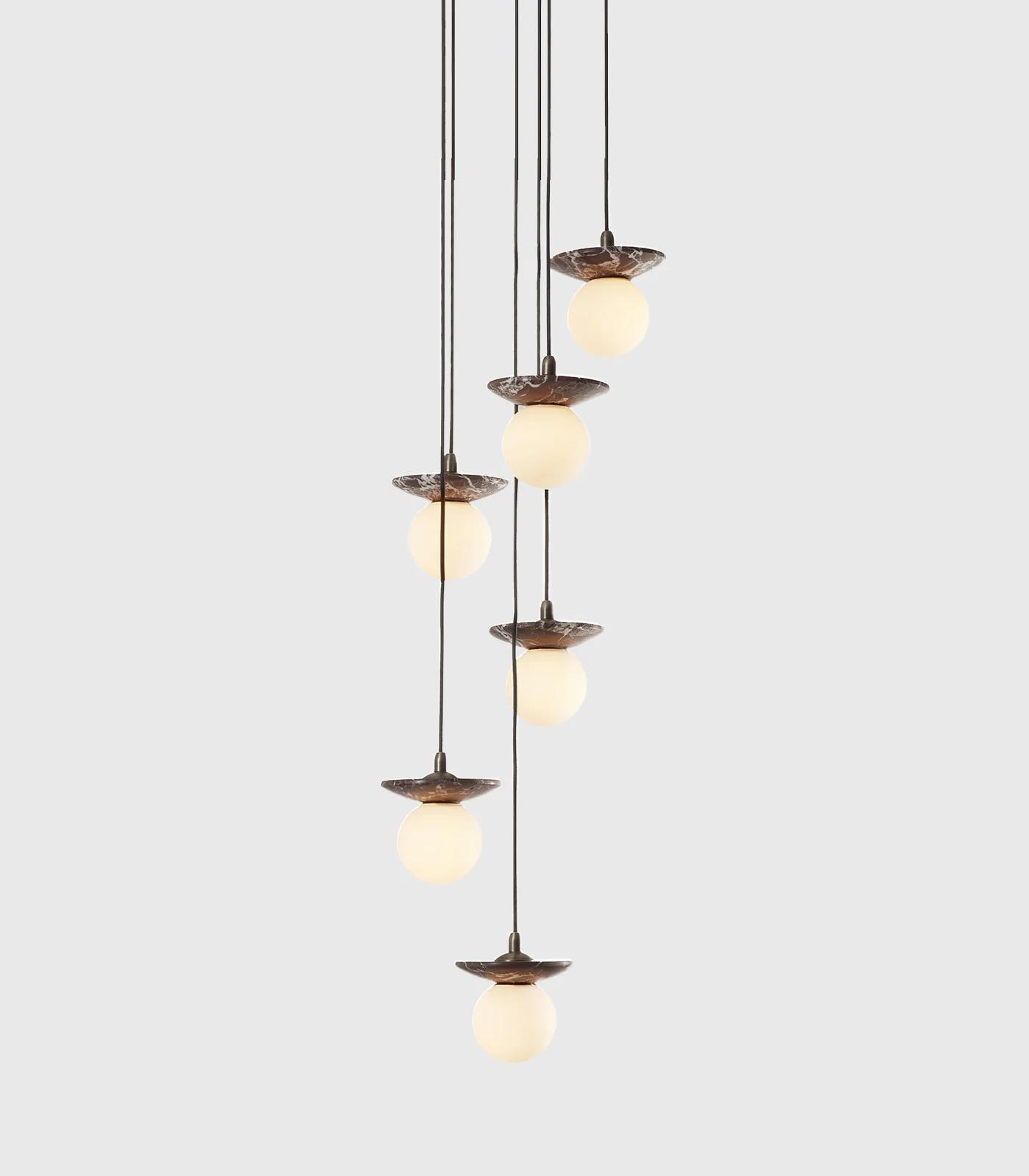Orbit Stone 6lt Pendant Light - Image 17