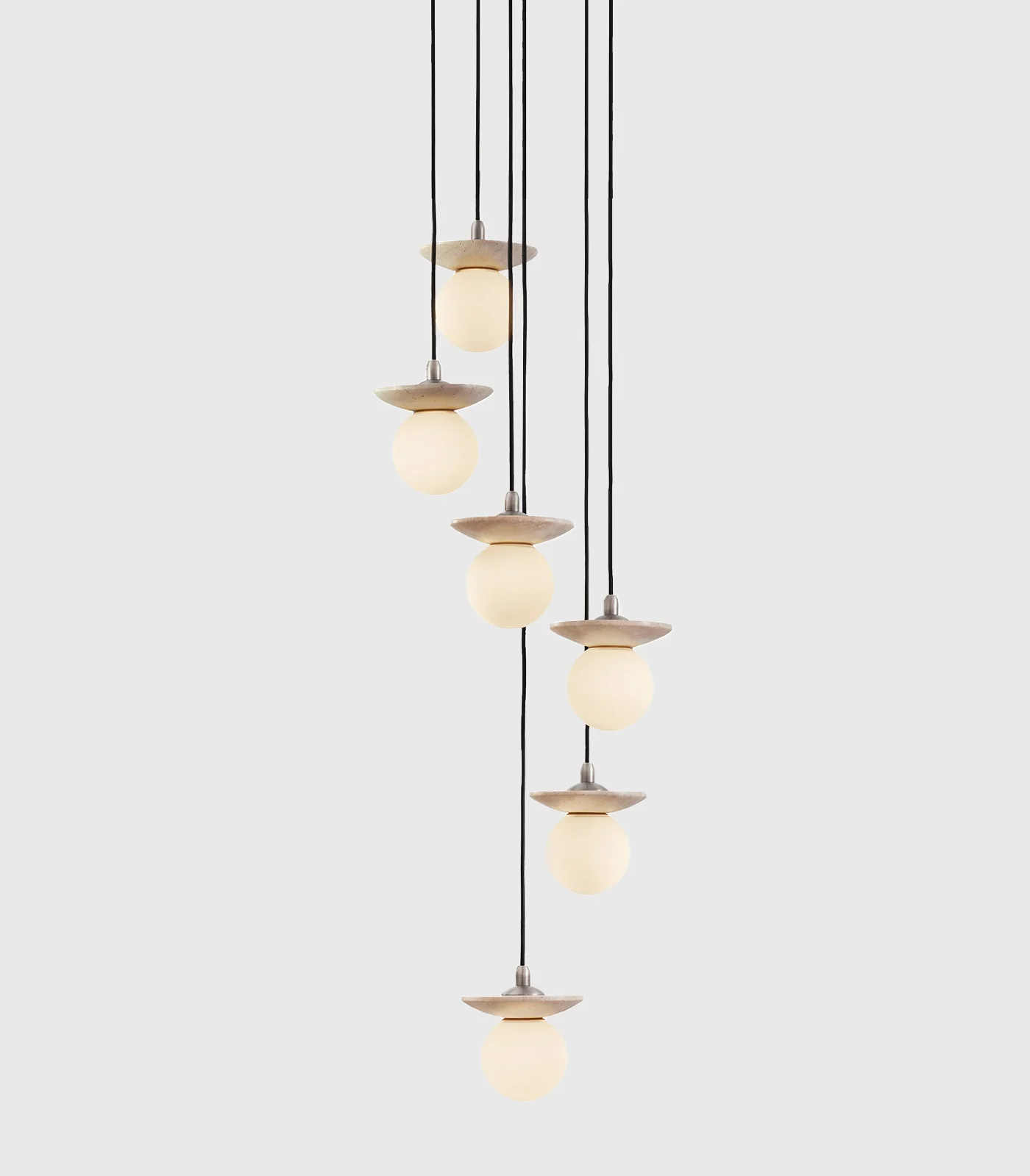 Orbit Stone 6lt Pendant Light - Image 24