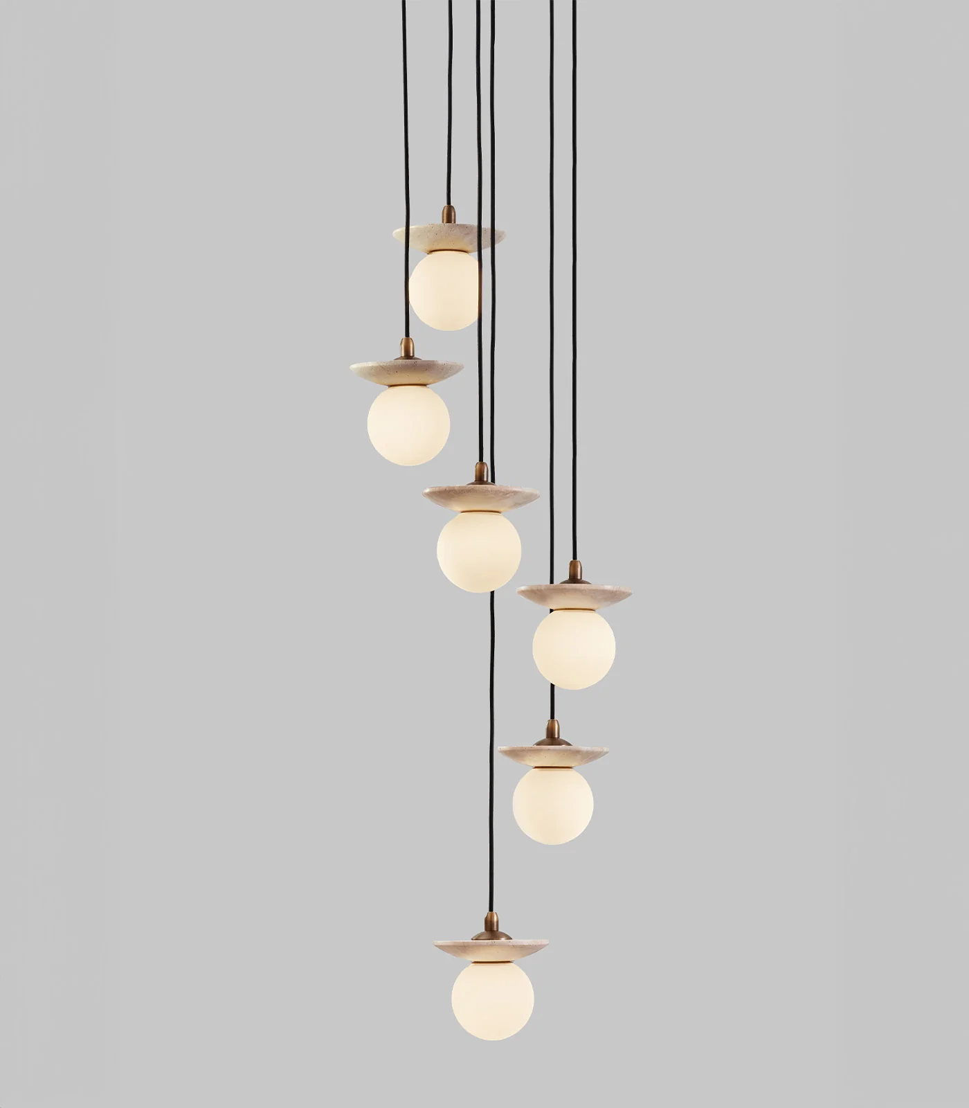 Orbit Stone 6lt Pendant Light - Image 9