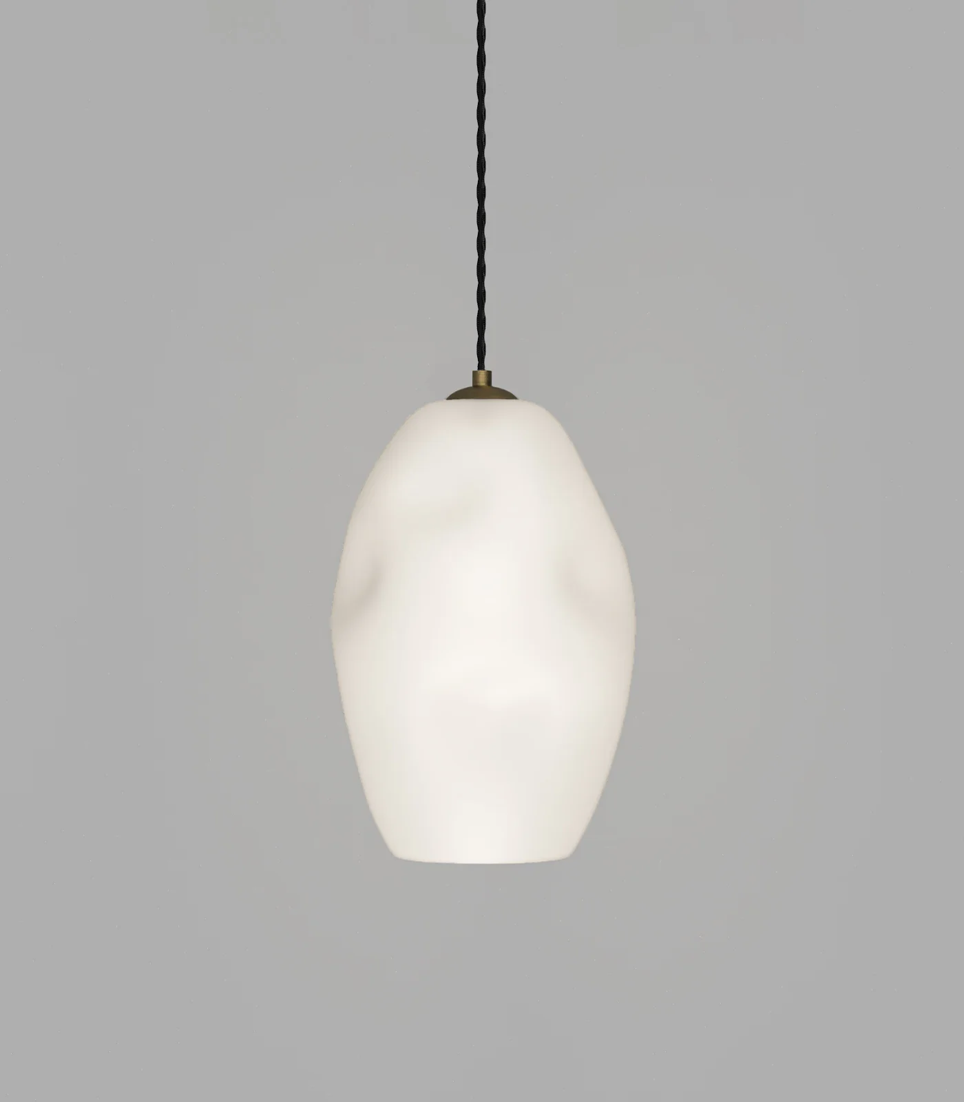 Organic White Pendant Light - Image 3