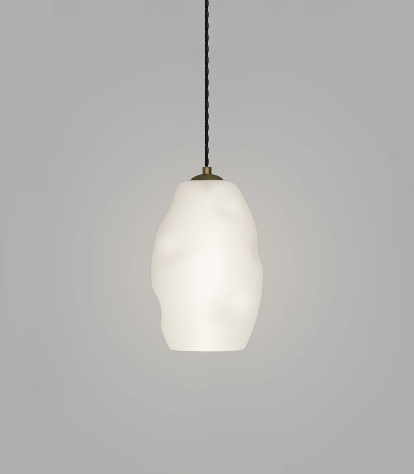 Organic White Pendant Light - Image 4