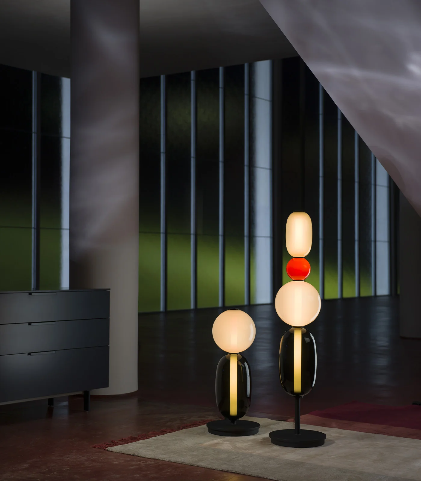 Pebbles Small Floor Lamp