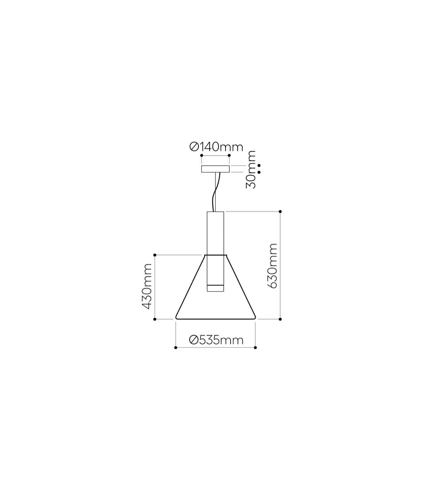 Phenomena Cone Pendant Light - Image 10
