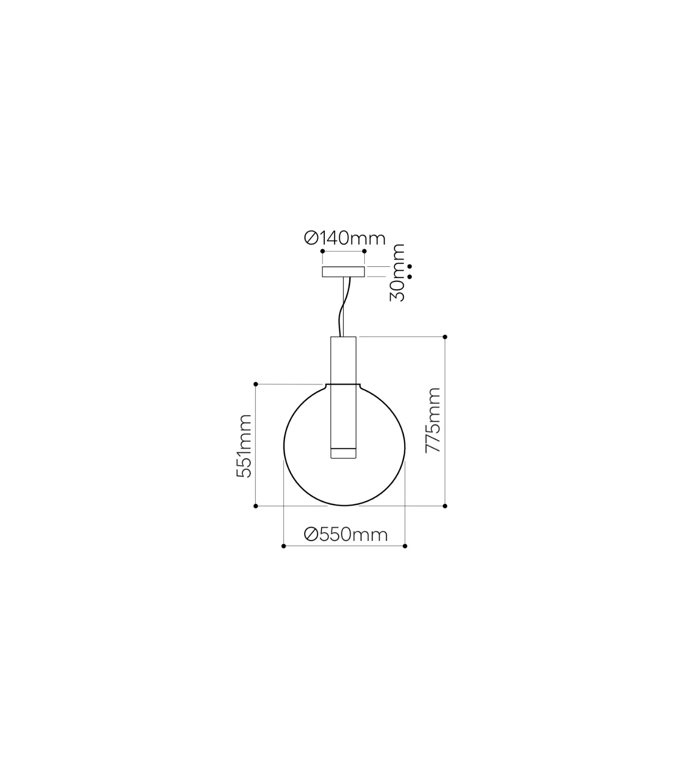 Phenomena Large Pendant Light - Image 8