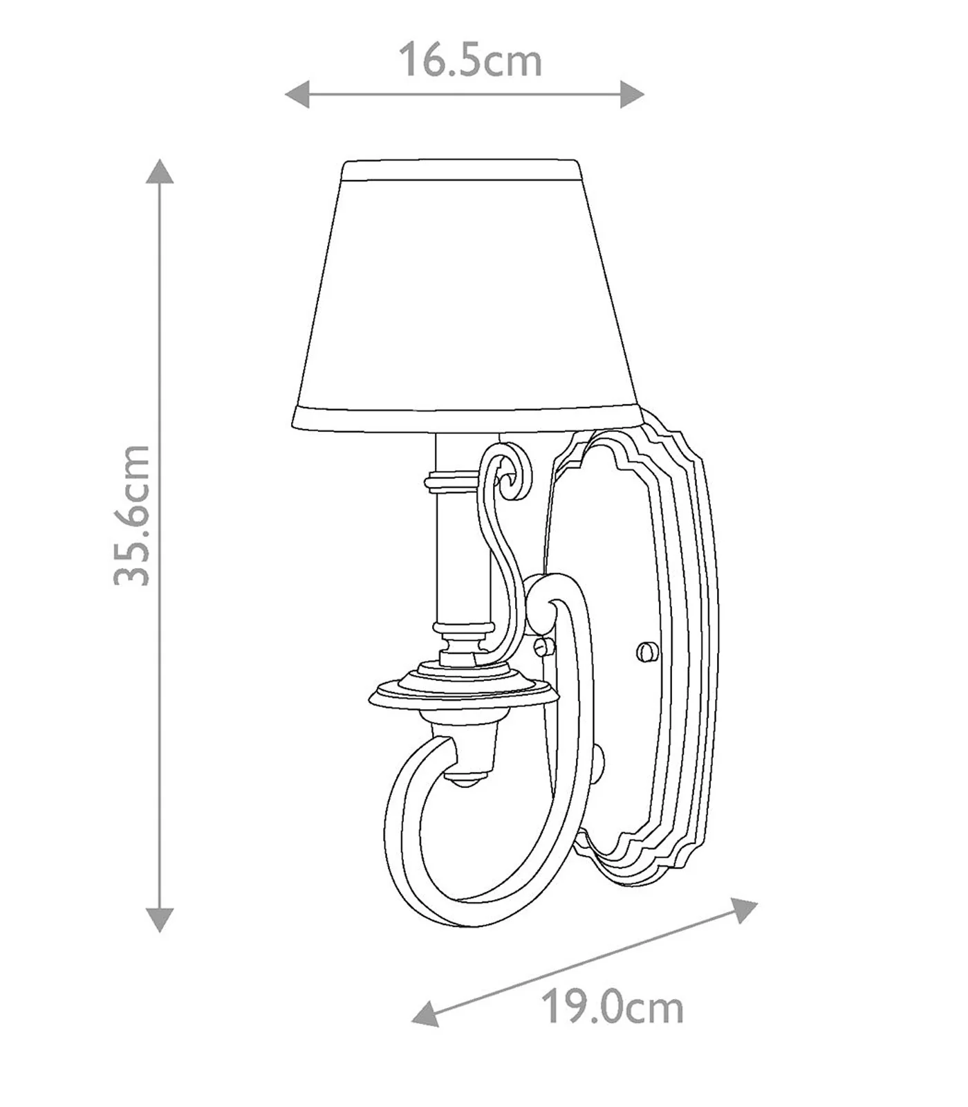 Plymouth Wall Light - Image 2
