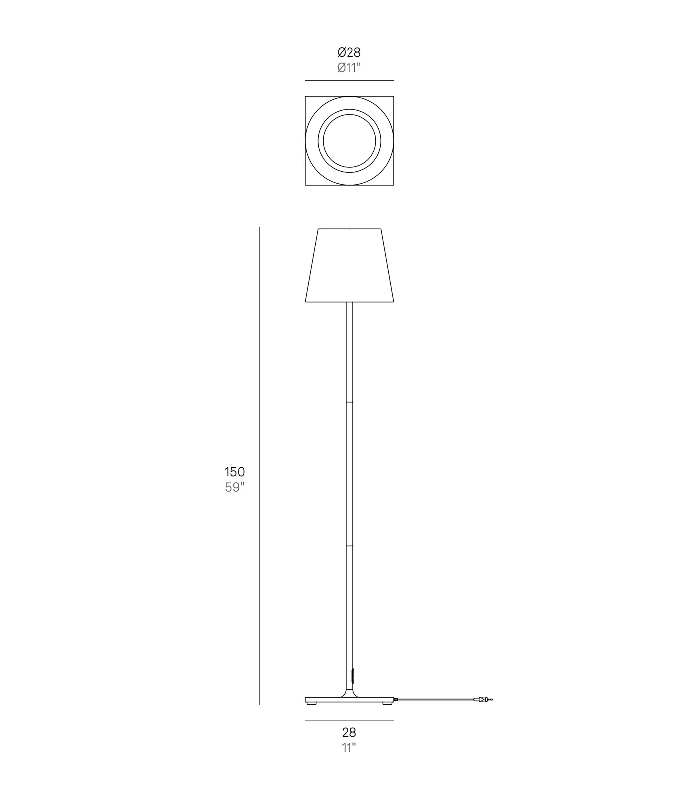 Poldina 230V Floor Lamp - Image 3