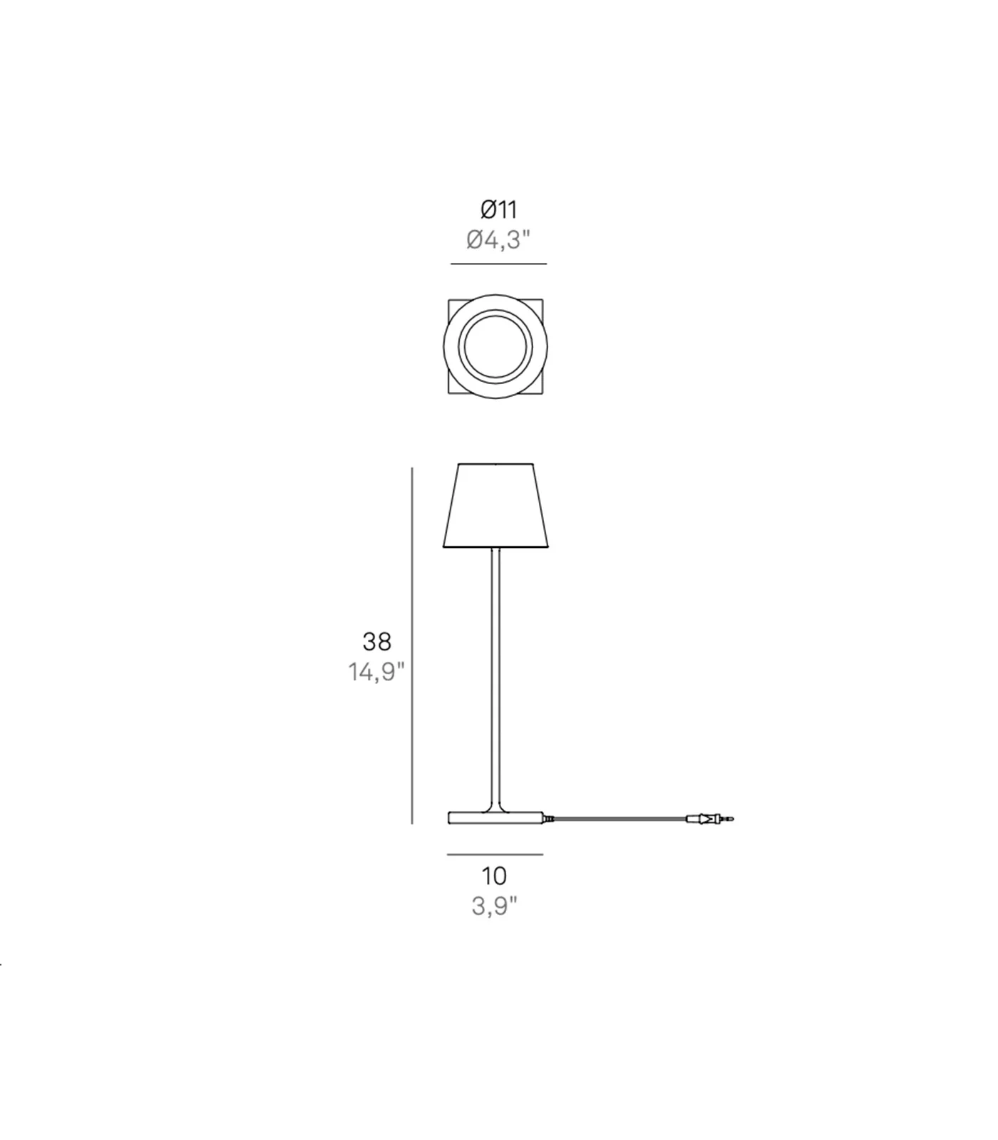 Poldina 230V Table Lamp - Image 6