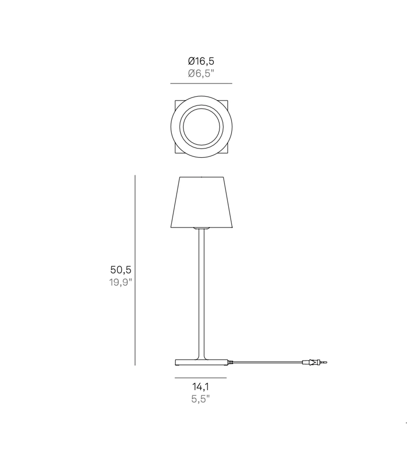 Poldina 230V Table Lamp - Image 7