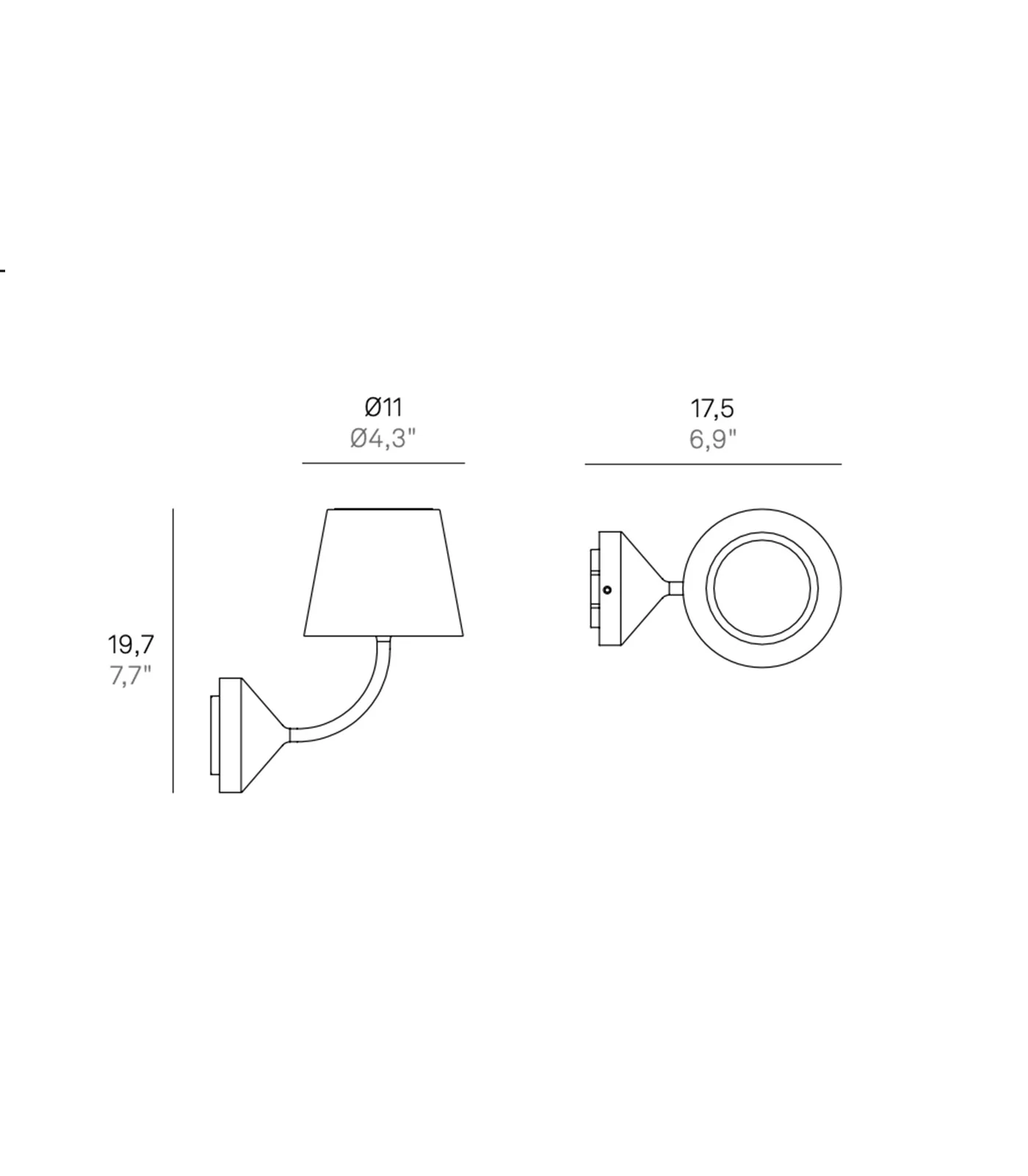 Poldina 230V Wall Light - Image 6
