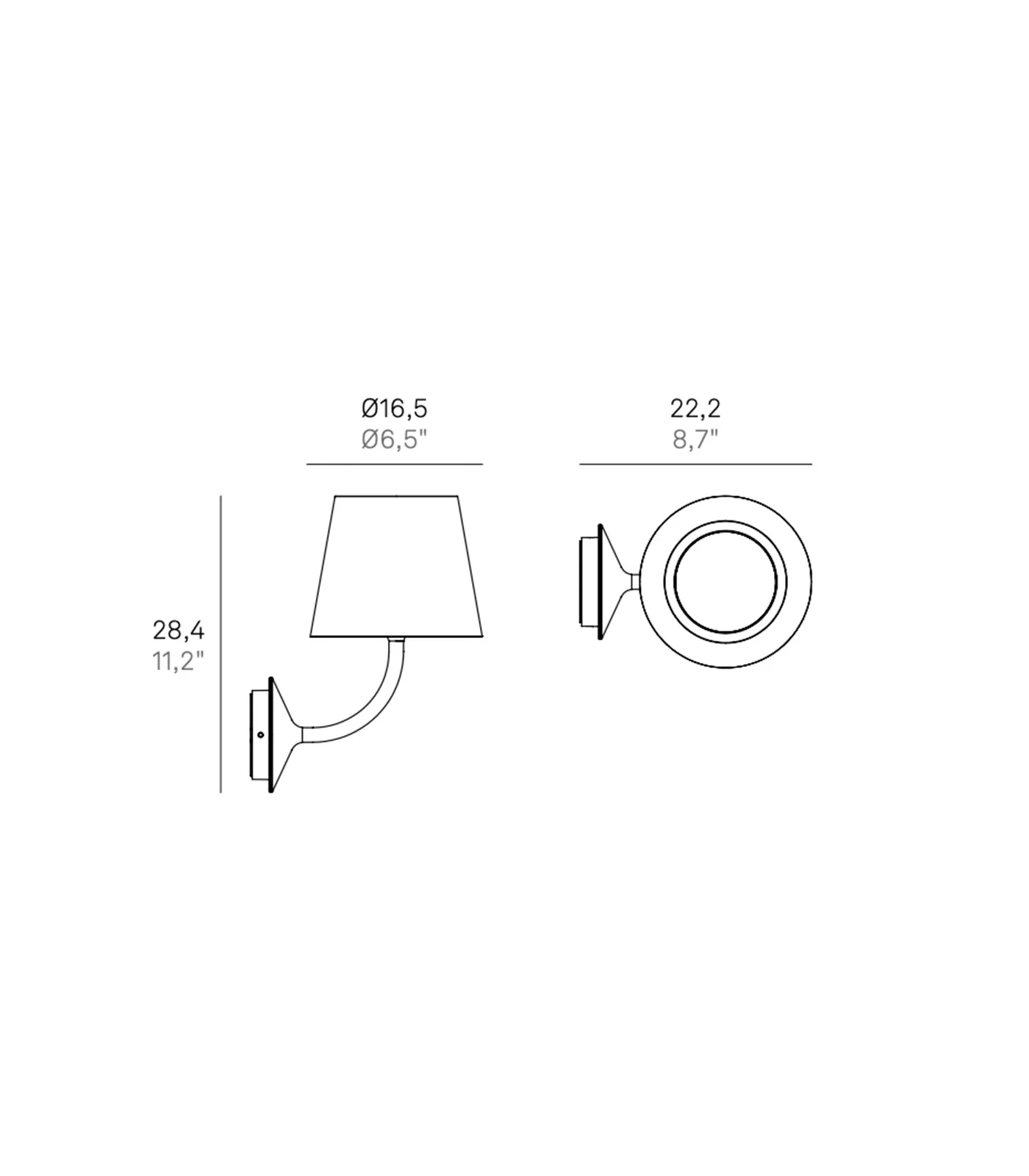 Poldina 230V Wall Light - Image 7