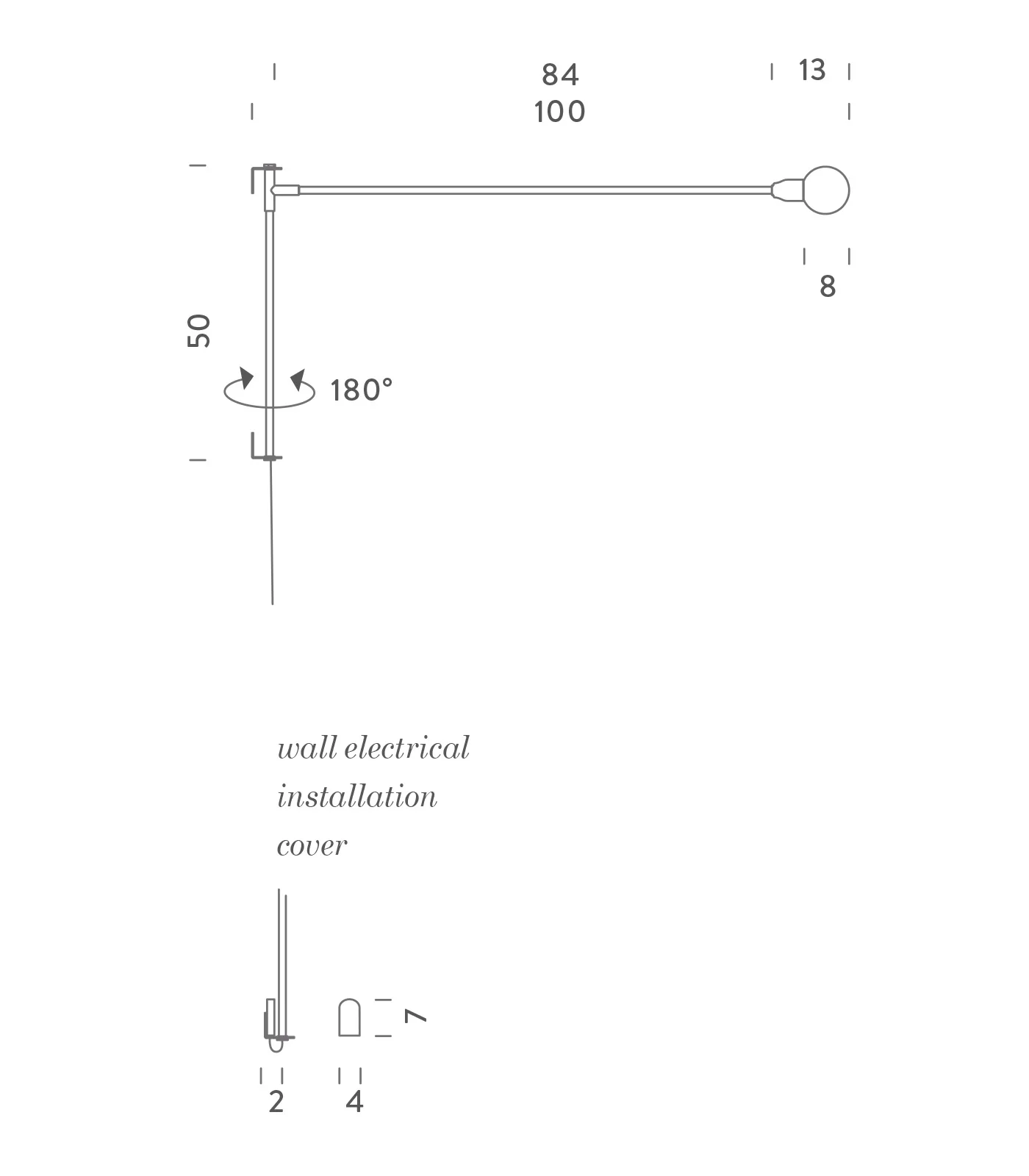 Potence Pivotante Mini Wall Light - Image 6