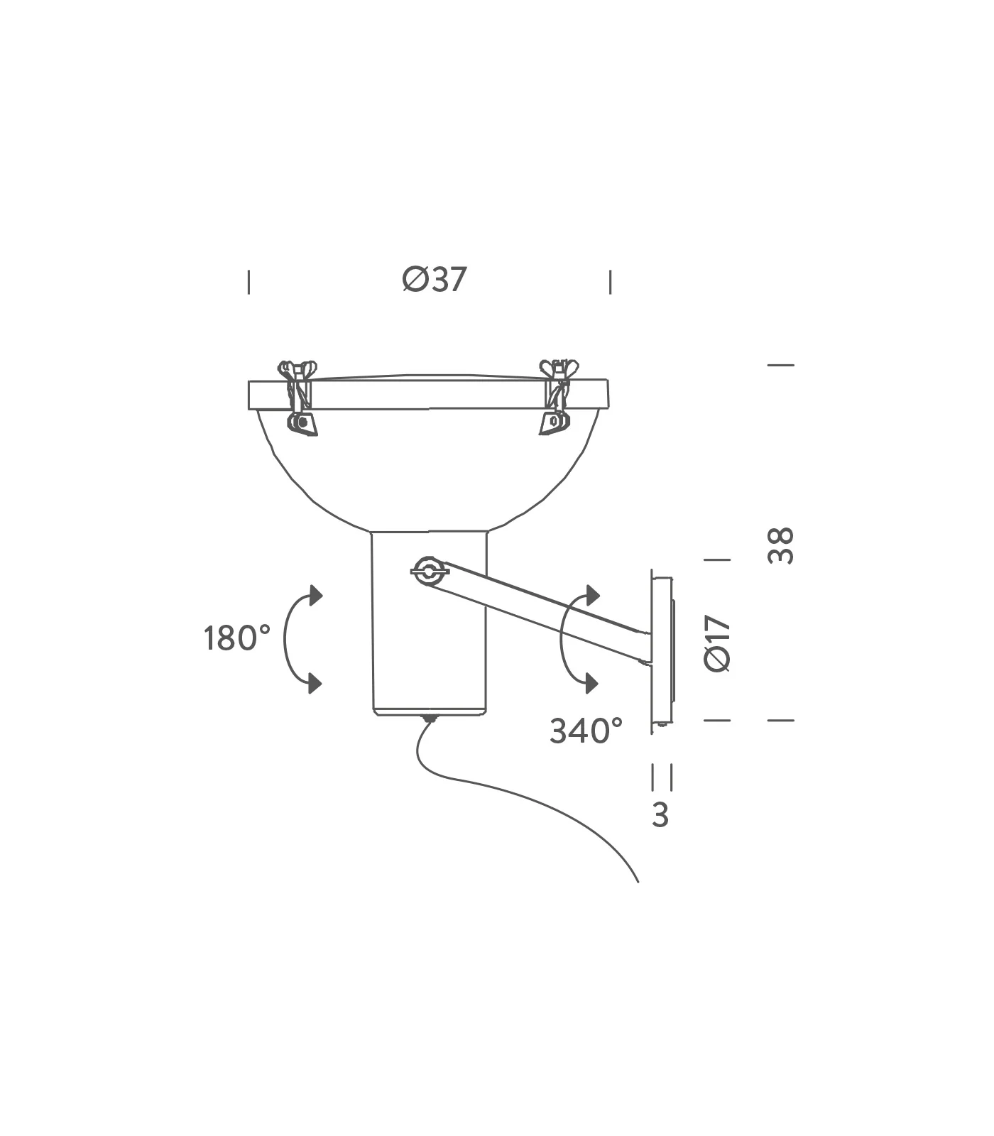 Projecteur Outdoor Wall/Ceiling Light - Image 7