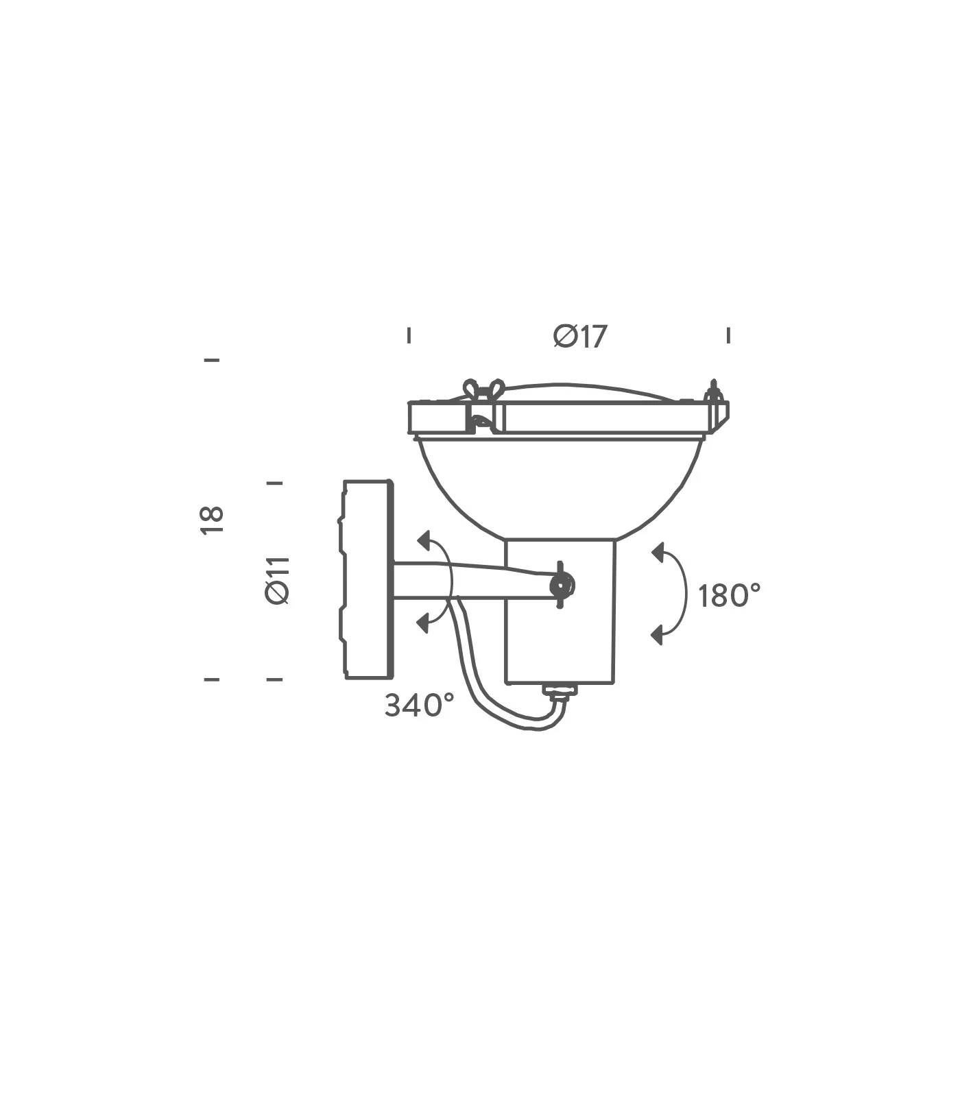 Projecteur Outdoor Wall/Ceiling Light - Image 8