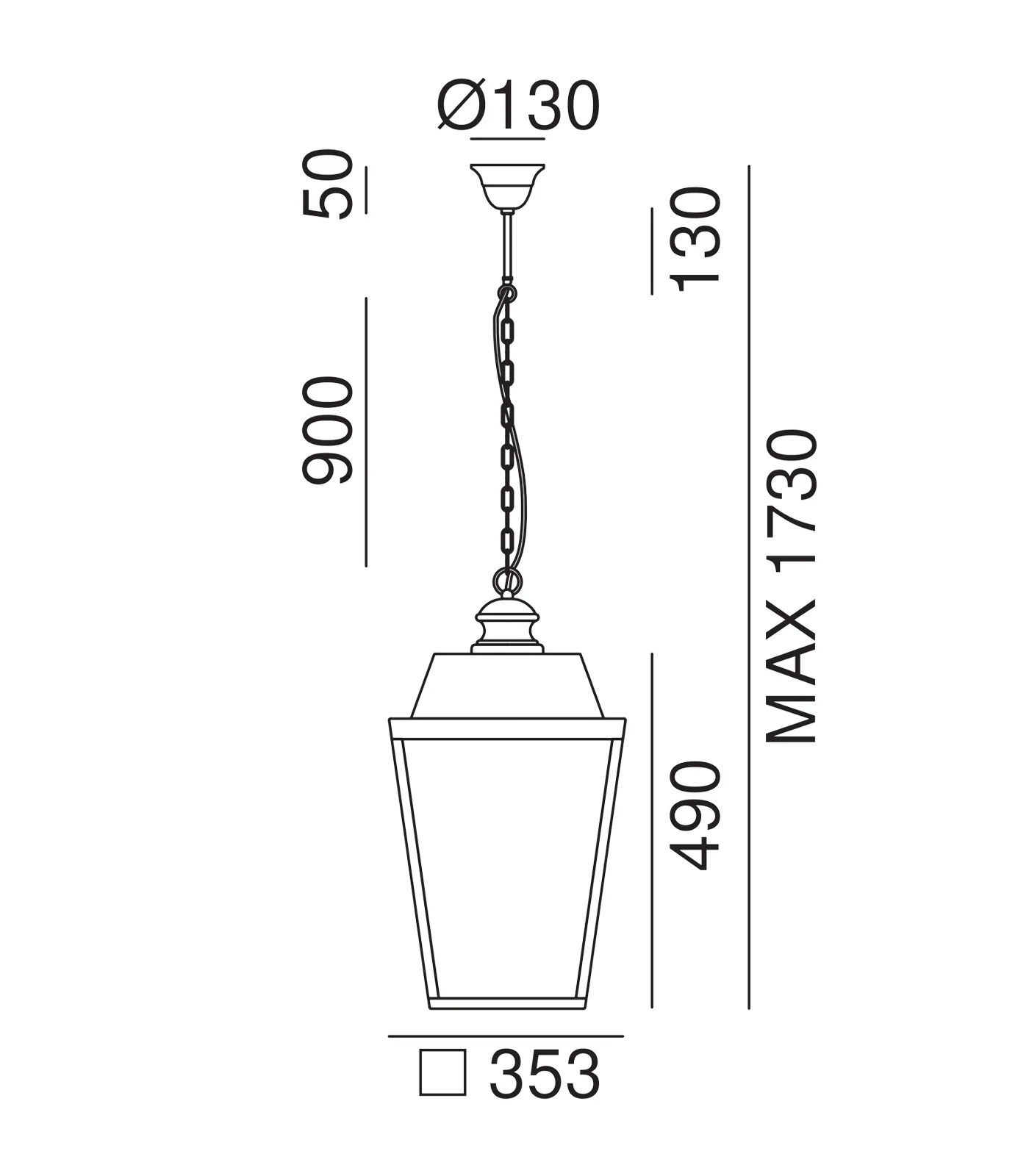 Quadro Pendant Light - Image 5