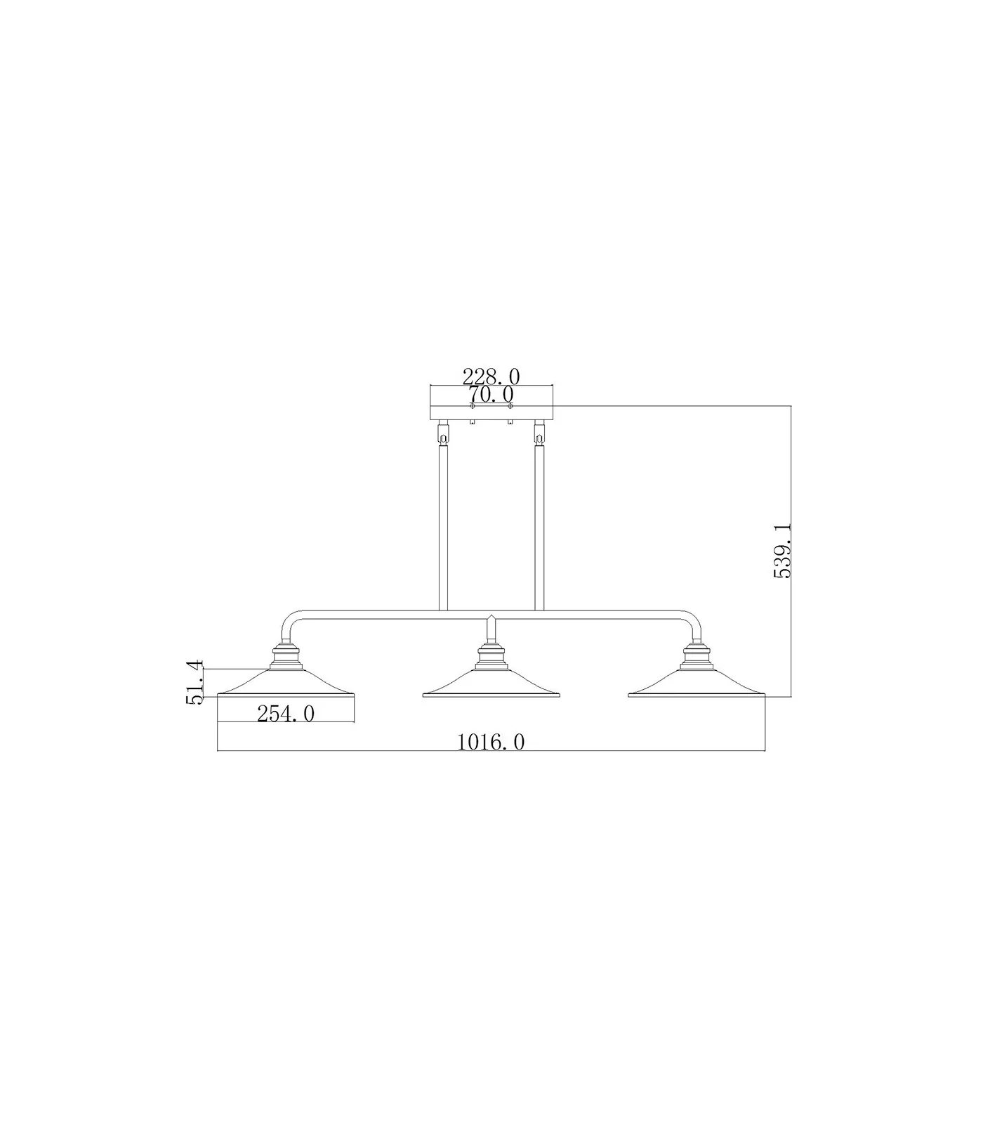 Rigby Suspension Light - Image 2