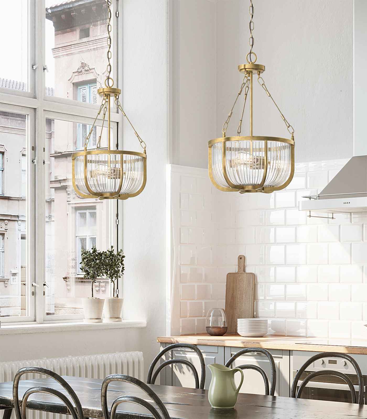 Roux 3lt Pendant Light - Image 2