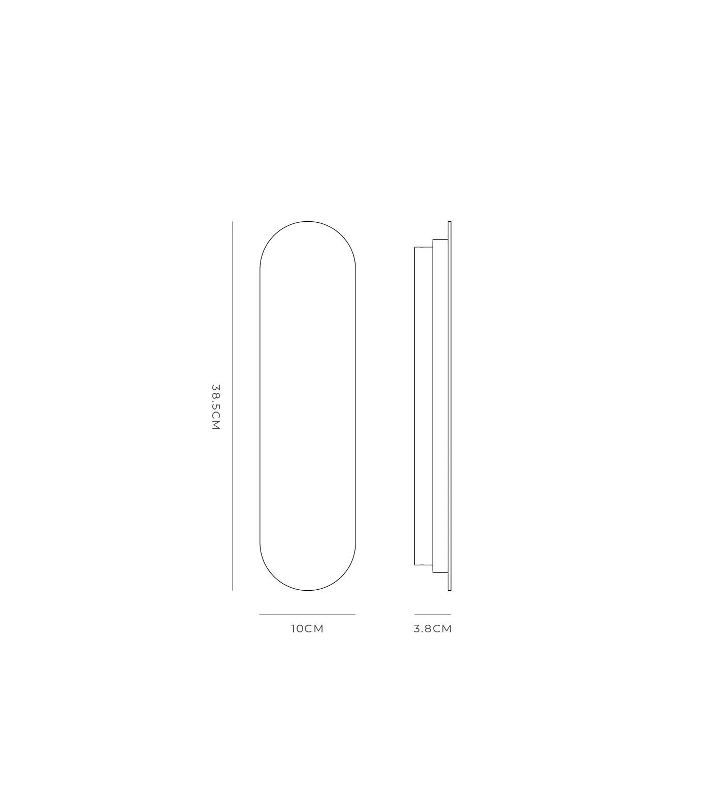 Shadow Long Wall Light - Image 7