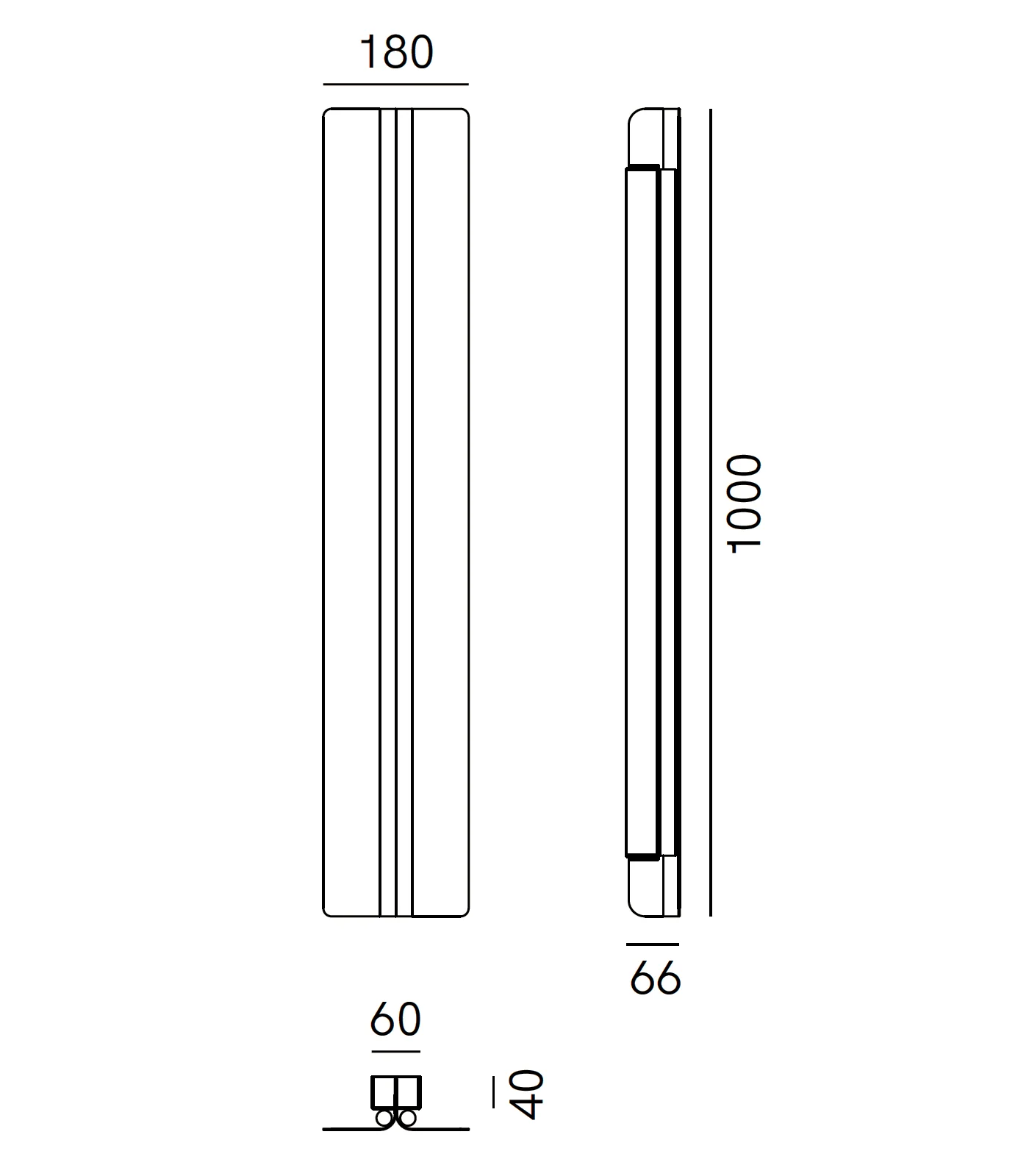 Split Long Wall Light - Image 9