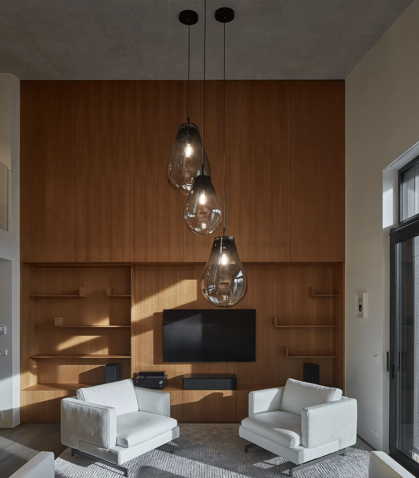 Tim Black Pendant Light