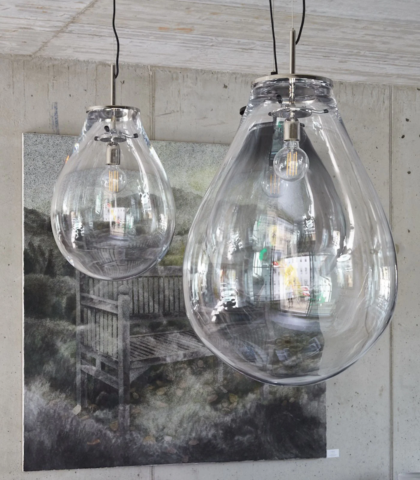 Tim Silver Pendant Light - Image 2