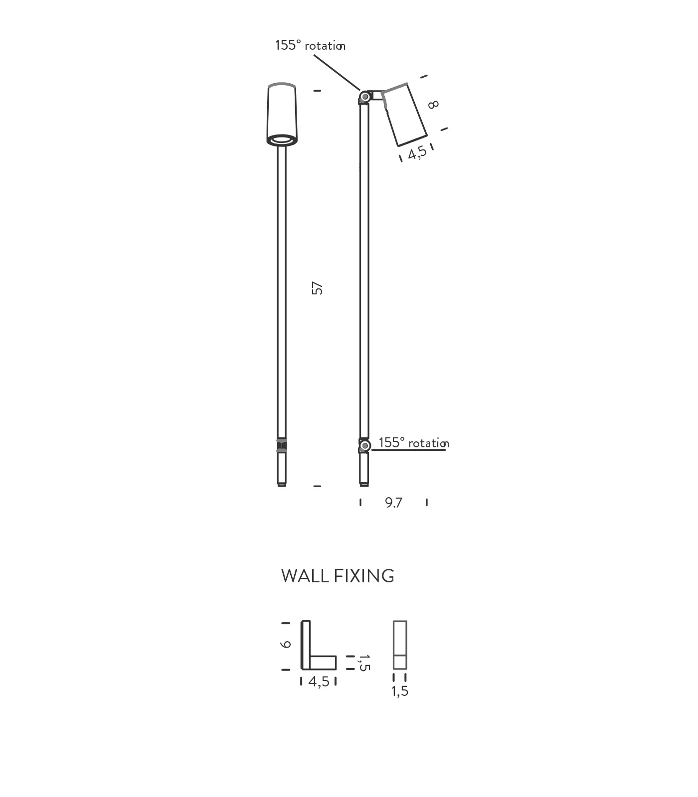 Untitled Mini Wall Light - Image 4