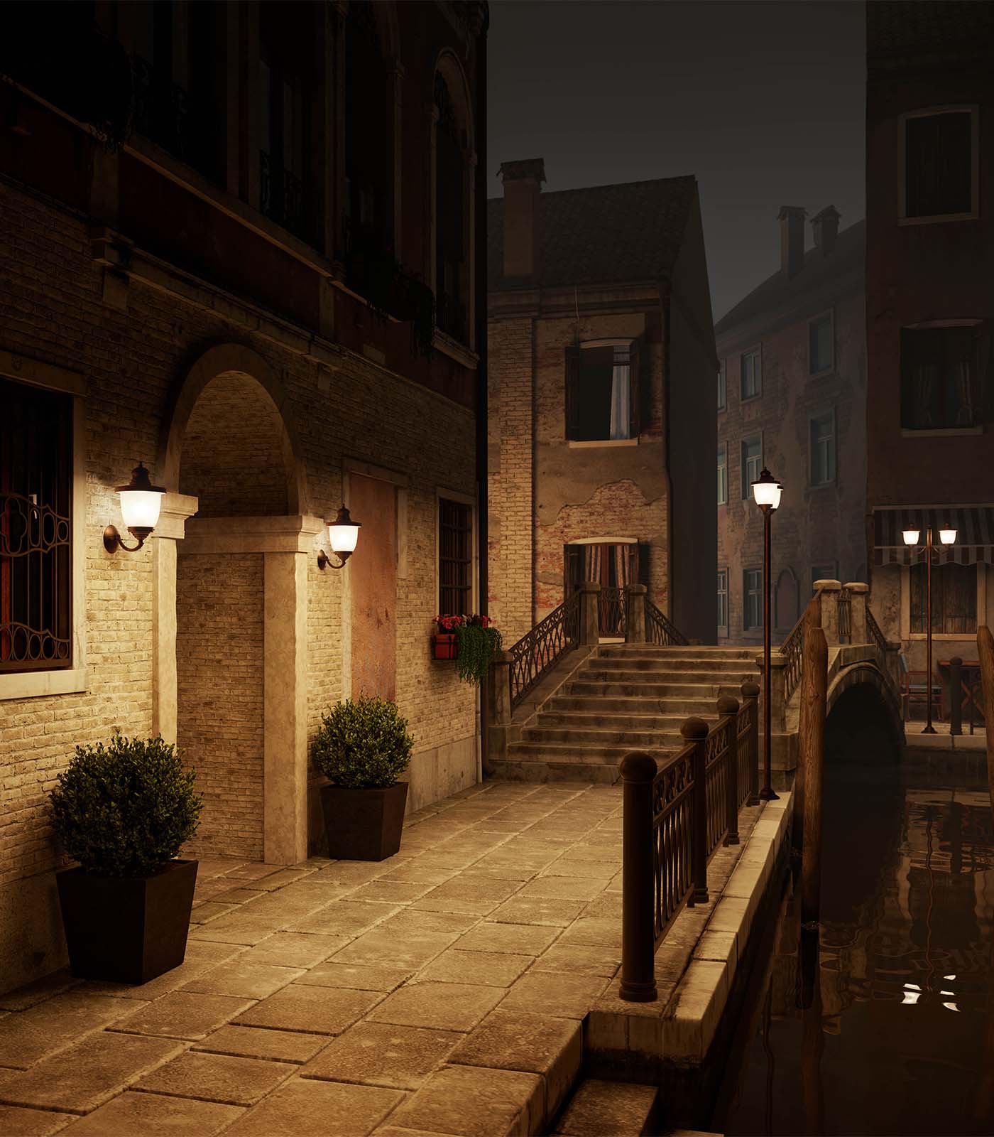 Venezia 2lt Post Light - Image 3