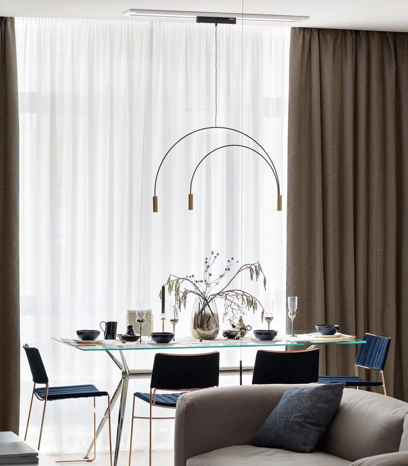 Volta 3lt Pendant Light - Image 3