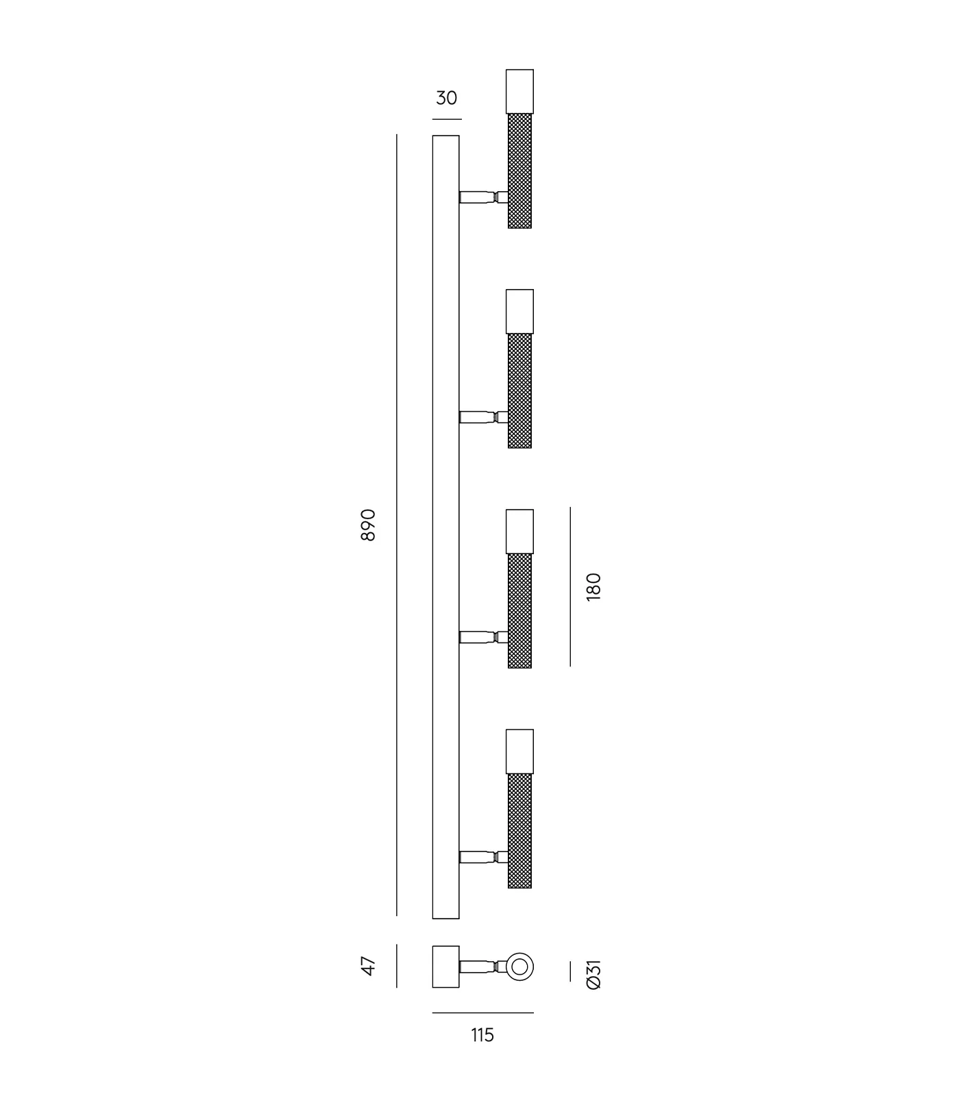 Ycro 4lt Ceiling Light - Image 4